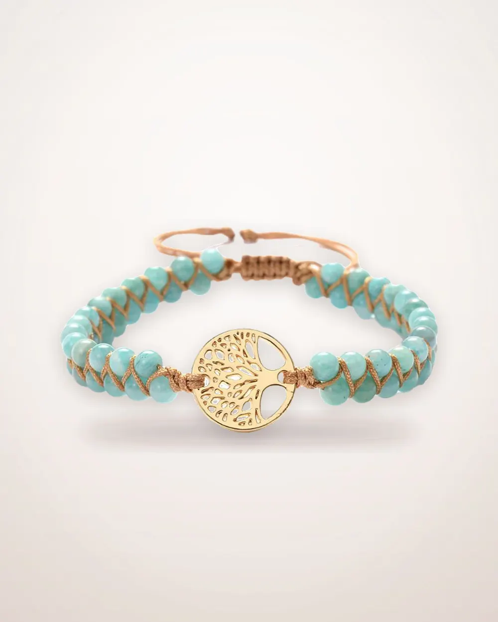 Tree of Life Charm Braided Bracelet