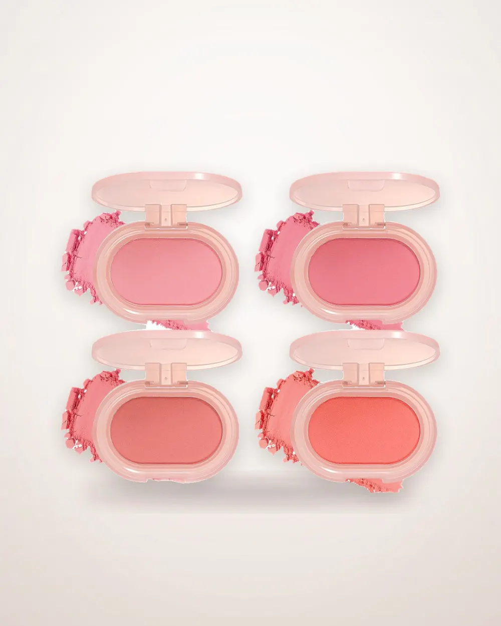 Monochrome Four-Shade Blush Palette