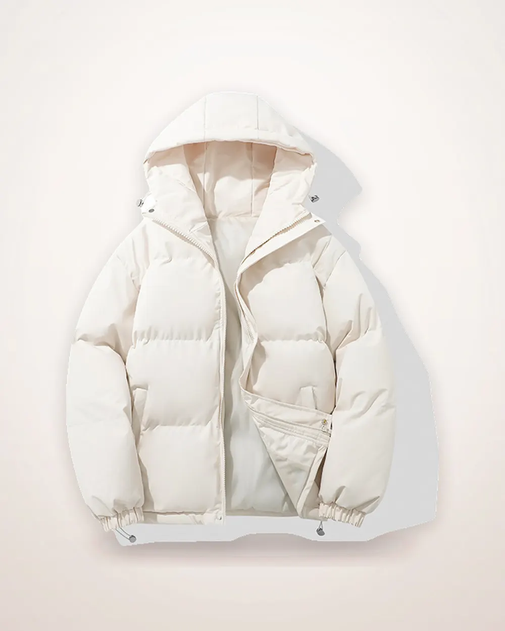 Thickened Hooded Padded Jacket