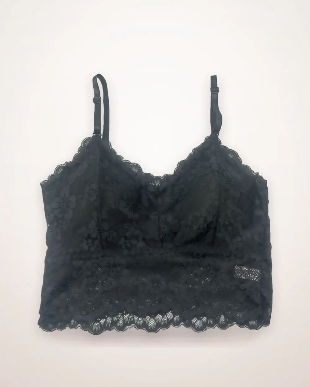 Lace Backless Bra with Adjustable Straps