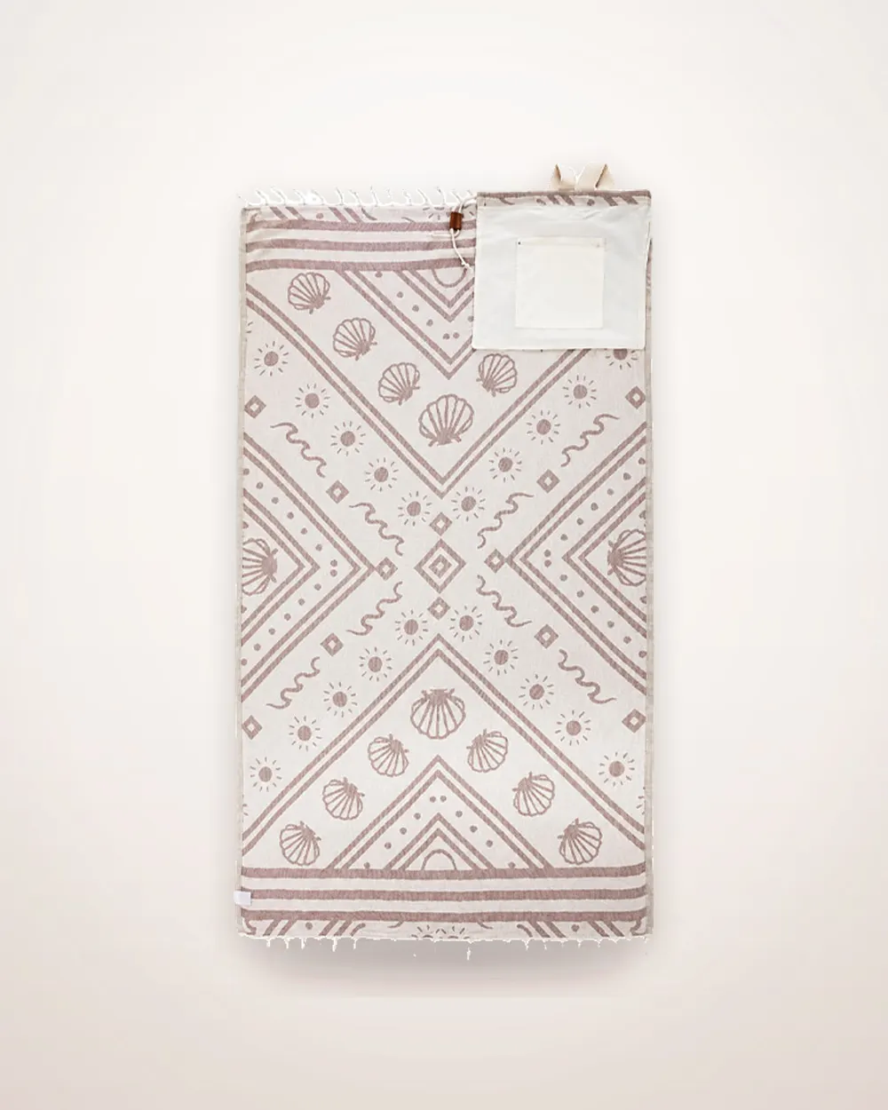 Convertible Microfiber Beach Towel Bag