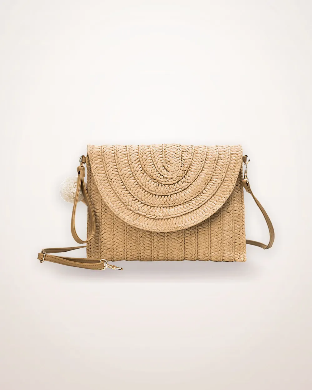 Hand Woven Square Crossbody Bag