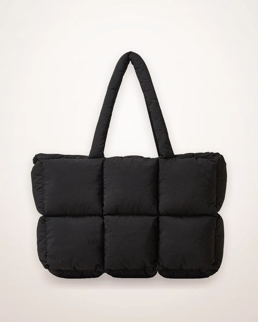 Quilted Plush Shoulder Bag