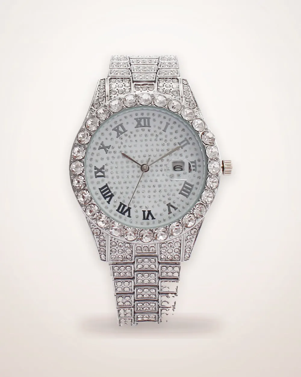Five-Piece Quartz Watch and Jewelry Set
