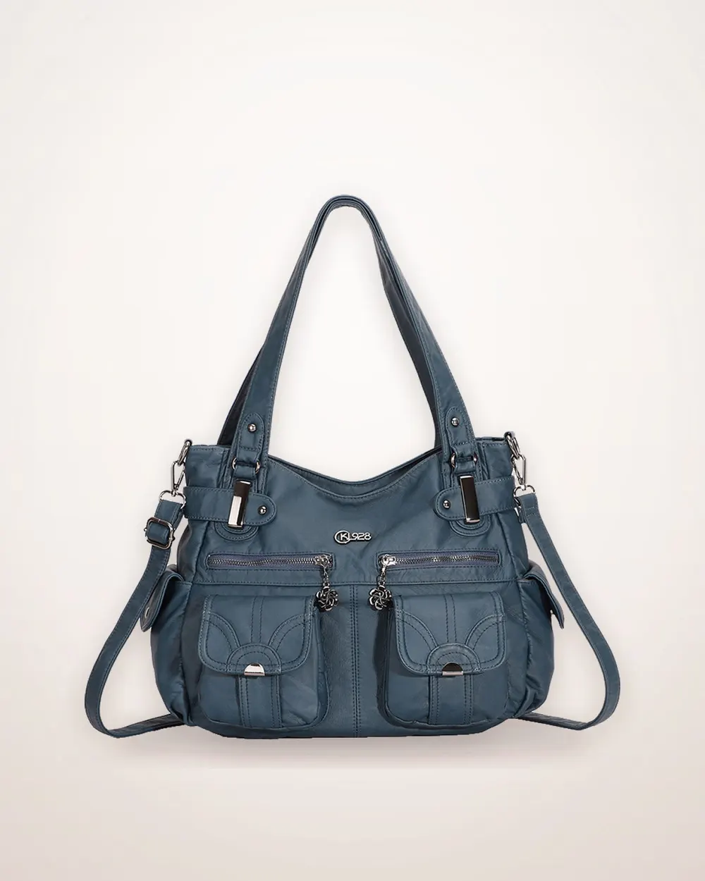 Soft PU Leather Crossbody Messenger Bag