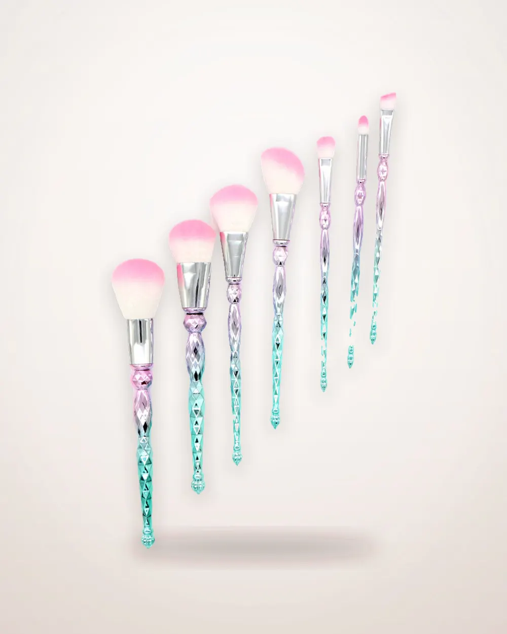 7-Piece Portable Makeup Brush Set