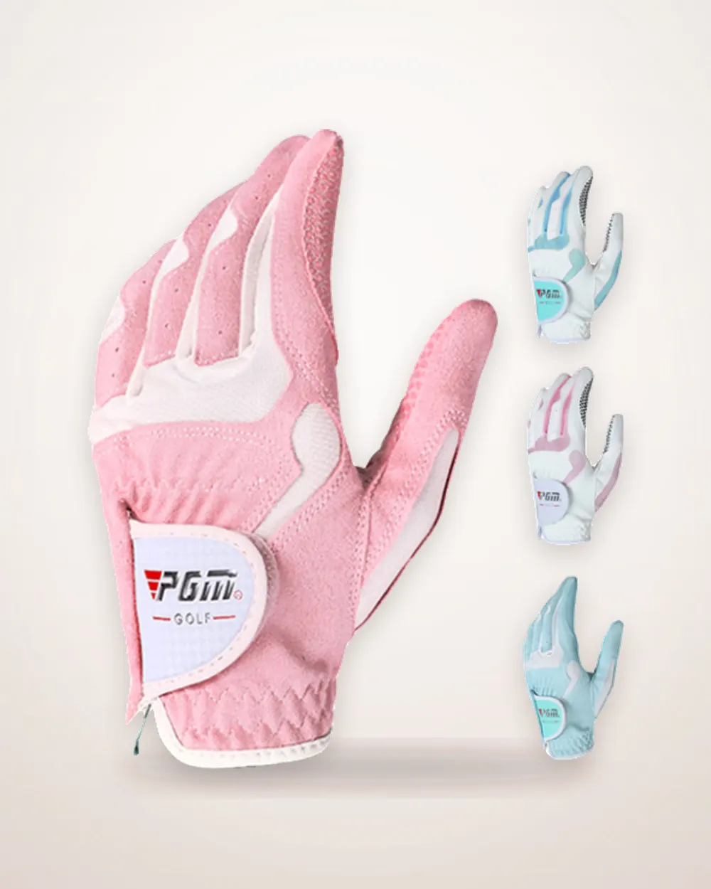 Microfiber Golf Gloves with Grip Palm