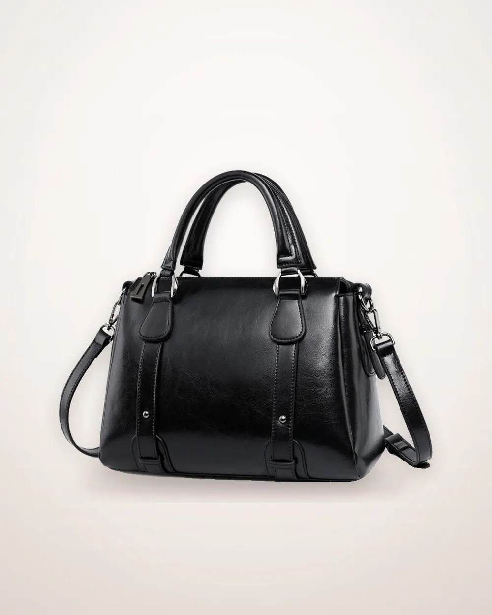 Soft Cowhide Pillow Shoulder Bag
