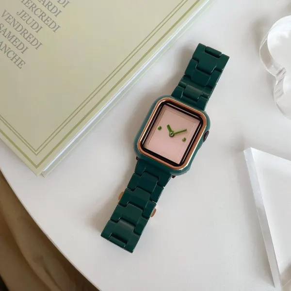 Resin Watch Strap and Case Set