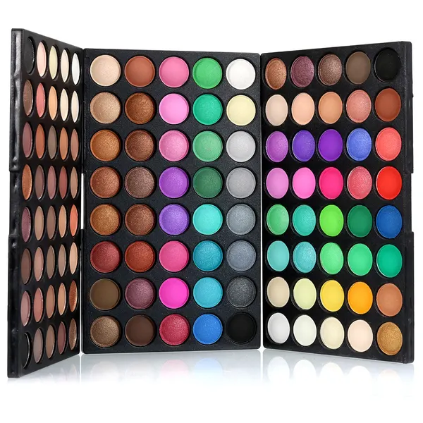 120-Shade Matte and Shimmer Eyeshadow Palette