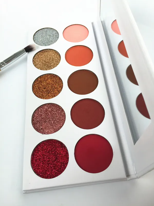 10-Color Multicolor Eyeshadow Palette