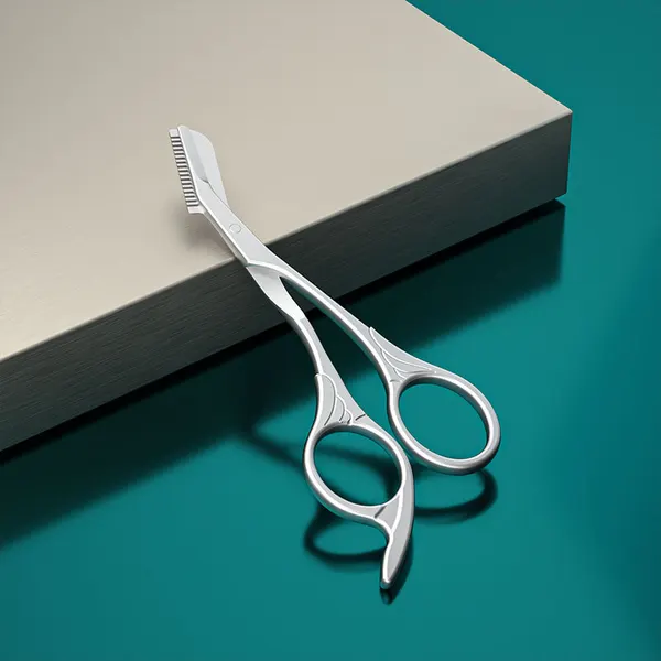 Stainless Steel Safety Brow Scissors