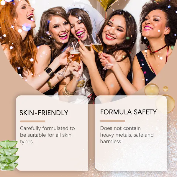 Body Glitter Lotion with Mica