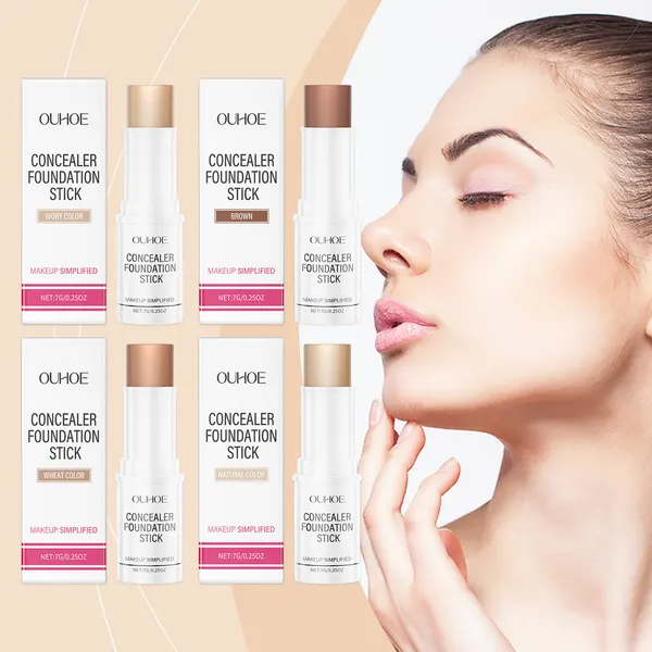 Ivory White Long-Wear Concealer Foundation