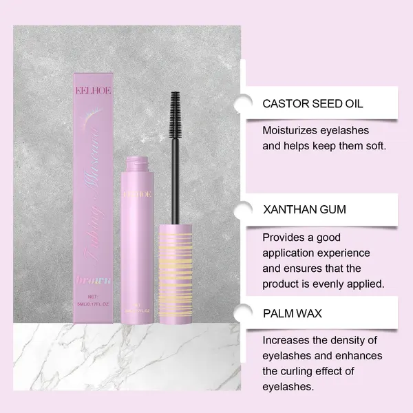 Brown Long-Wear Natural Mascara
