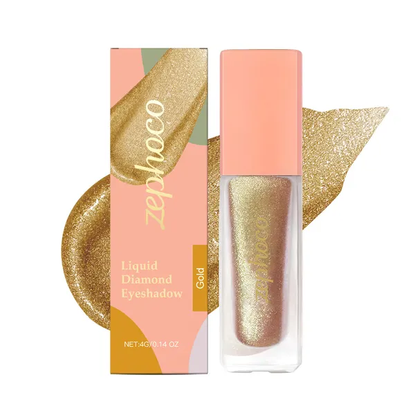 Gold Liquid Glitter Eyeshadow