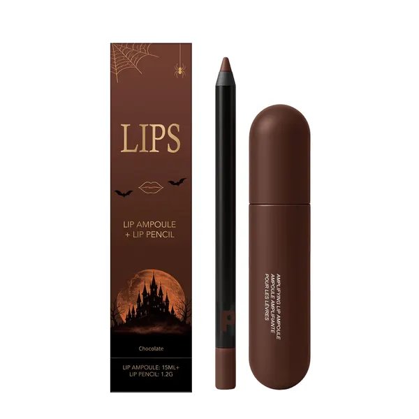 Chocolate Lip Liner and Lip Ampoule Duo