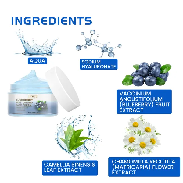 Blueberry Extract Face Cream
