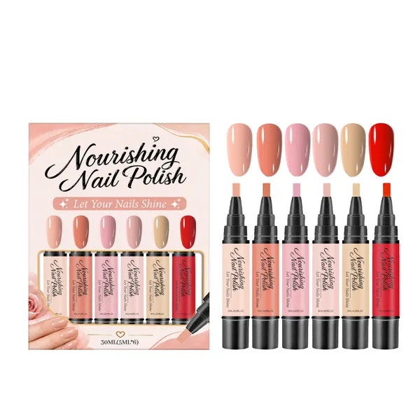 6-Piece Nail Art Pen Set