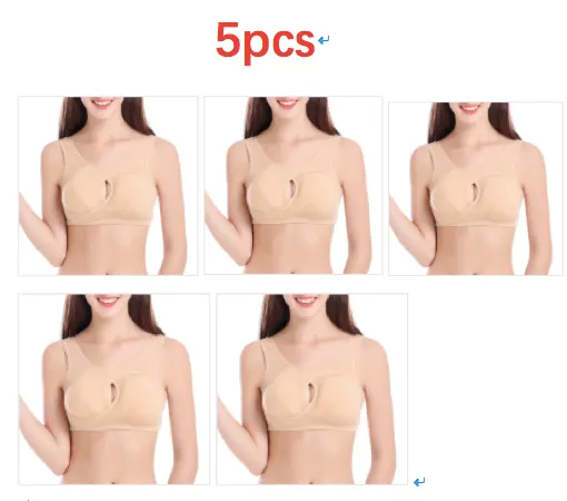 Cotton Crossover Wireless Sleep Bra