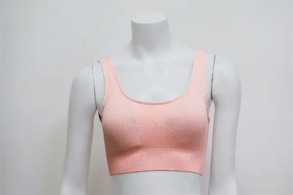 Cotton Blend Two-Piece Yoga Set
