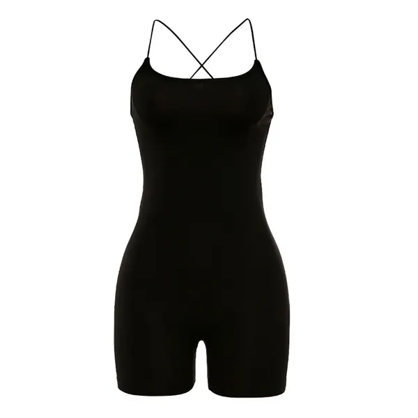 Backless Slim-Fit Bodysuit