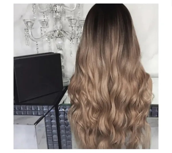 Long Curly Gradient Wig