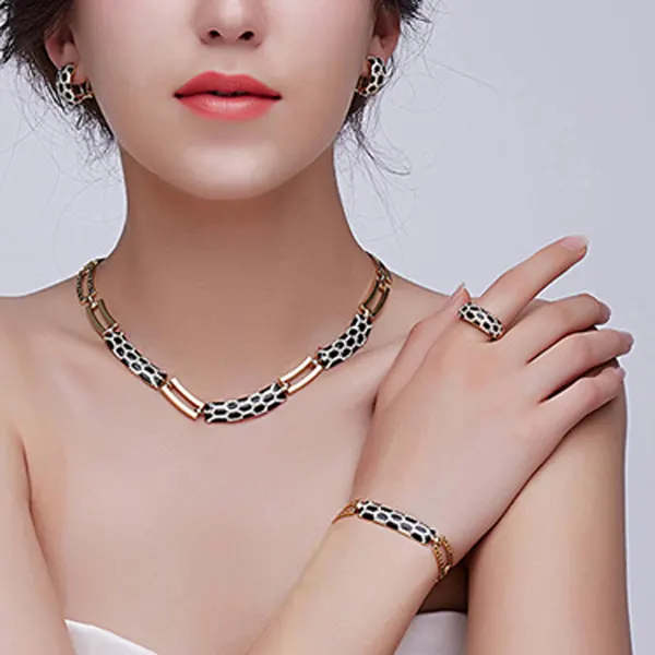 18K Gold Plated Jewelry Set