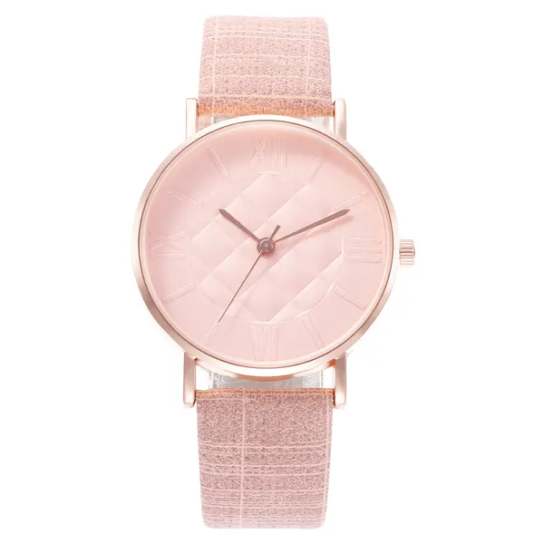 Pineapple Motif Roman Numeral Quartz Watch