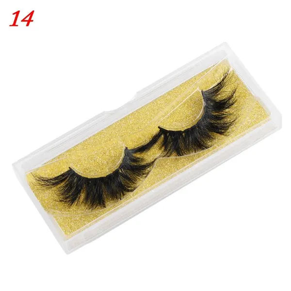 25mm Wispy Mink False Lashes