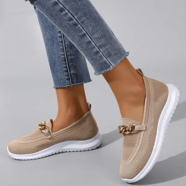 Flyknit Mesh Walking Flats