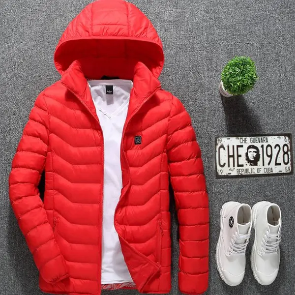 USB Heated Hooded Jacket