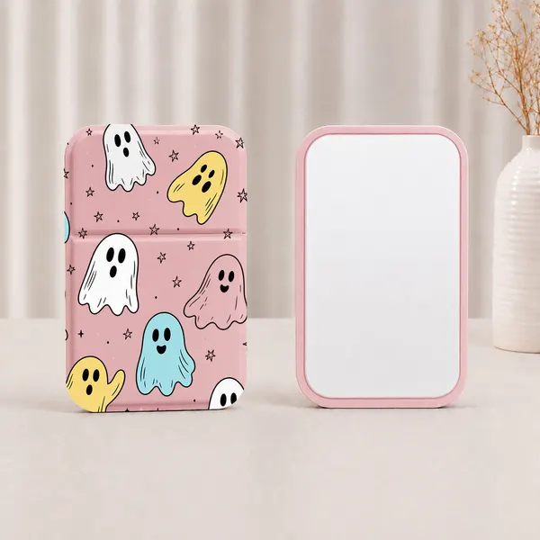 Halloween Mini Folding Compact Mirror