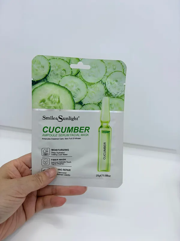Cucumber Ampoule Serum Sheet Mask