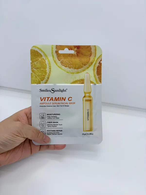 Vitamin C Ampoule Serum Facial Mask