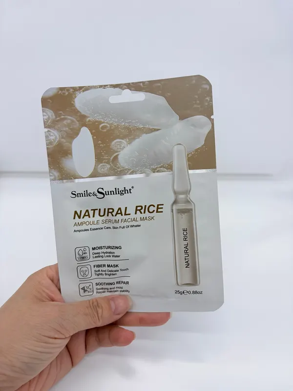Fermented Rice Ampoule Facial Mask