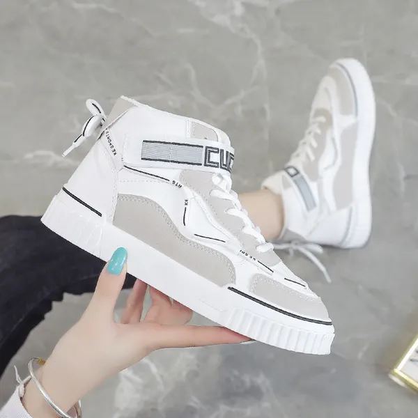 Lightweight PU Sneakers