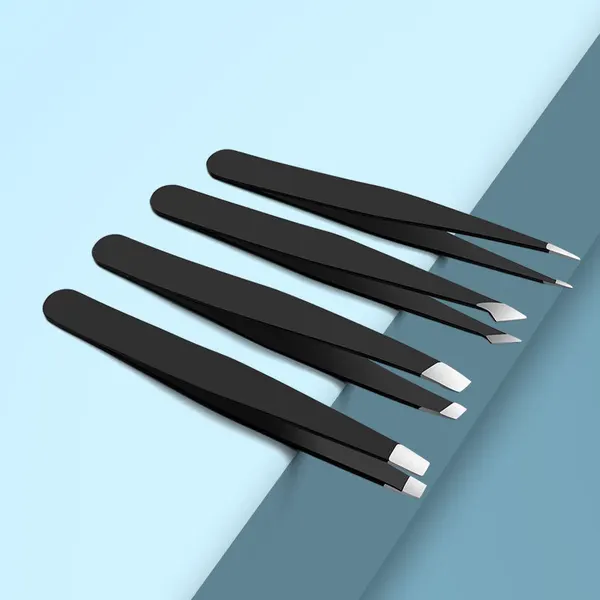 Stainless Steel Precision Brow Tweezers