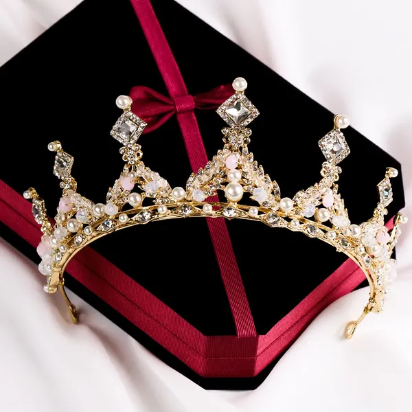 Pearl and Diamond Bridal Crown