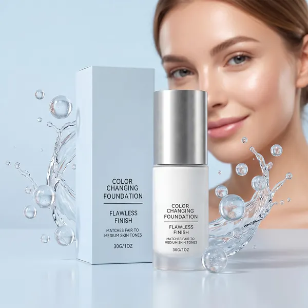 Colour-Adapting Liquid Foundation