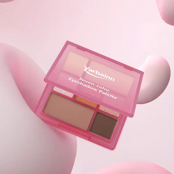 7-Color Earth Tone Eyeshadow Palette