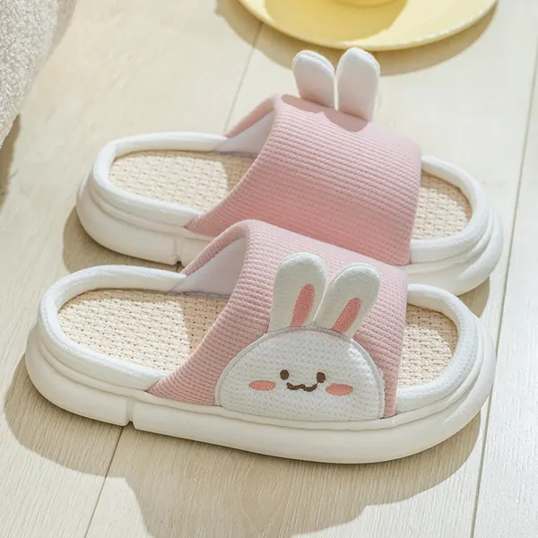 Rabbit Flip-Flop House Slippers