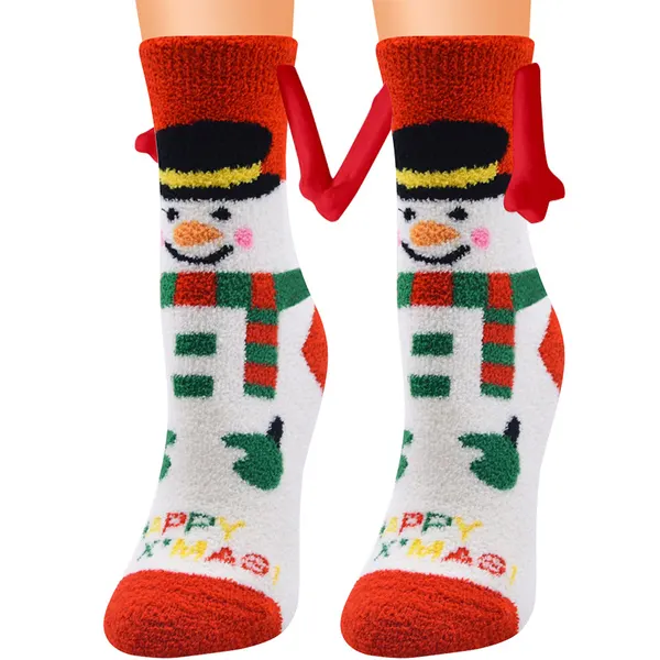 Magnetic Couple Socks in Plush Fleece