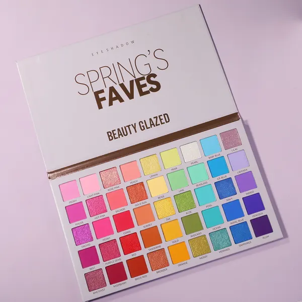 45-Color Spring and Galaxy Eyeshadow Palette