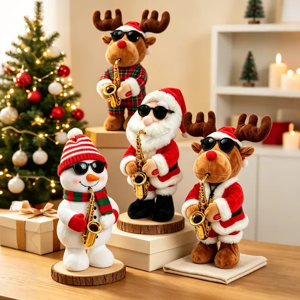 Novelty Christmas Print Sunglasses