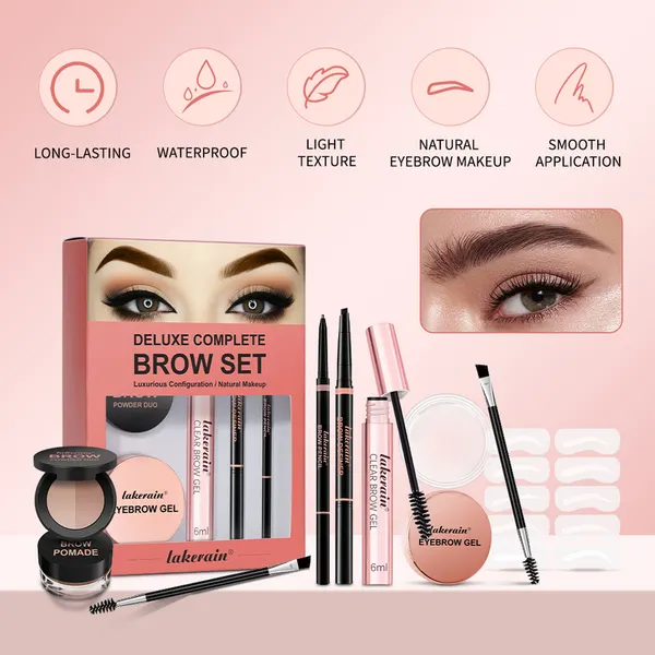 Powder Brow Cream and Gel Trio