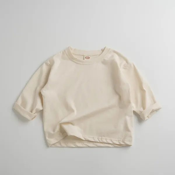 Children's Cotton Long Sleeve T-Shirt