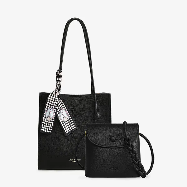 Graduated PU Shoulder Bag Set