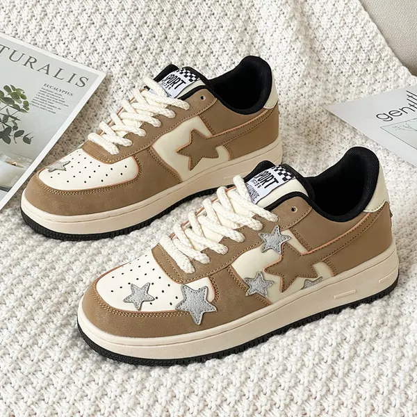 Low-Top Mesh Leisure Sneakers