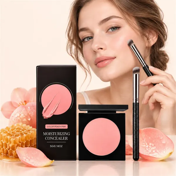 Hydrating Cream Concealer and Brush Set